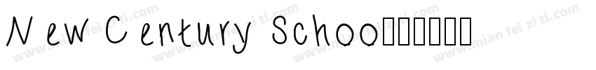 New Century Schoo字体转换